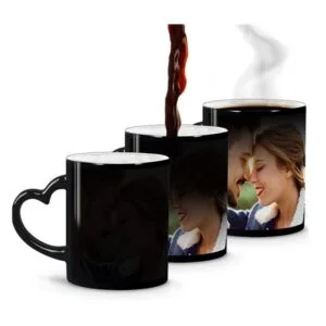 Taza Mágica asa corazón | cambia el calor | Diseño a tu gusto