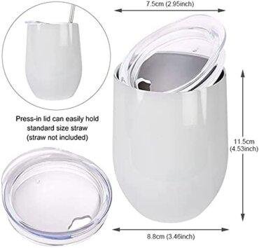 Vaso para vino o coctelera de acero Inoxidable