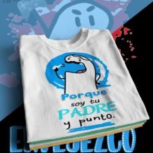 T-shirt con diseño del día del padre Flork