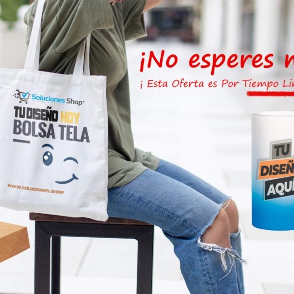 Bolsa de tela reutilizable más Jarra cervecera personalizada