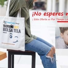 Bolsa de tela reutilizable más rompecabezas personalizados