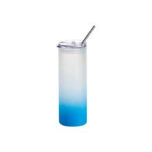Botella de cristal Skinny de 25 oz750 ml con pajita Personalizada (2)