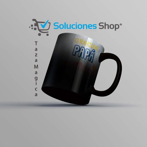 Taza mágica Personalizada con diseño para el día del padre