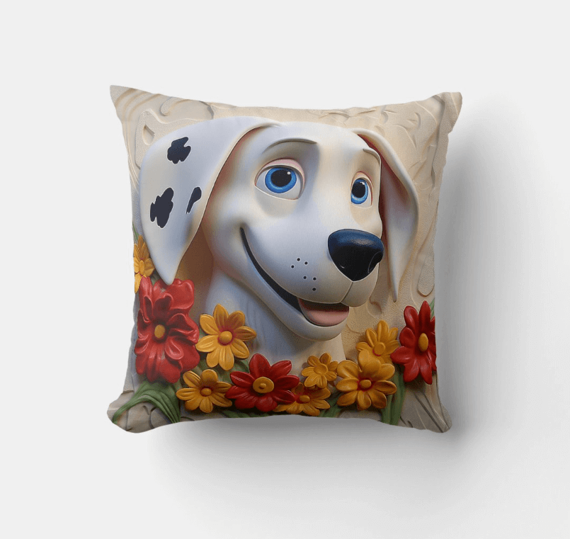 Almohada de perro online 3d