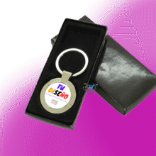 Llaveros metálicos Redondo personalizados 3x2