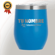 Coctelera de Acero azul