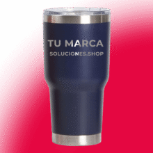 Tumbler Azul de 30 oz Grabado Láser Costa Rica