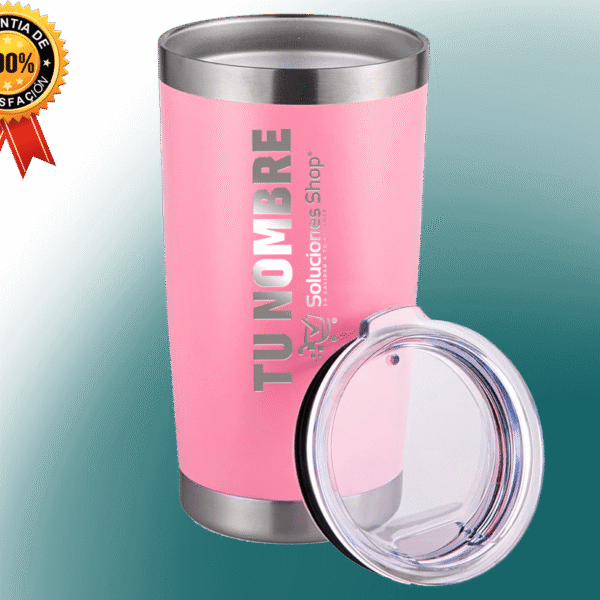 Tumbler Cónico Rosado 20 oz Elegancia y Rendimiento Soluciones Shop® Costa Rica