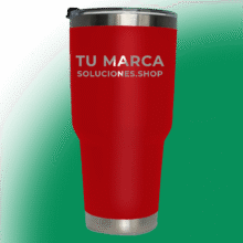 Tumbler Rojo 30 oz Grabado Láser Costa Rica