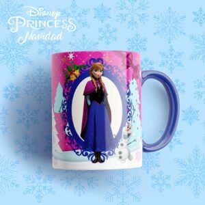 Taza Princesas navideñas de Disney | Anna Navideña
