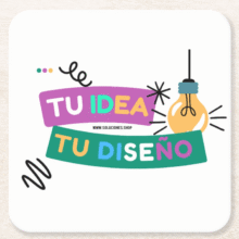 Portavaso Cuadrado Personalizado: Elegancia y Distinción en tus Eventos