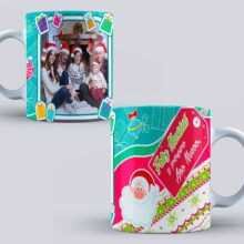 Tazas navideñas en oferta 3x2 | Diseño con foto Personalizada con Santa