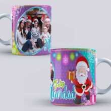 Tazas navideñas en oferta 3x2 | Diseño con foto Personalizada Santa