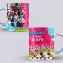 Tazas navideñas en oferta 3x2 | Diseño con foto Personalizada de Renos