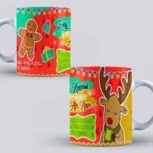 Tazas navideñas en oferta 3x2 | Personalizada de Reno