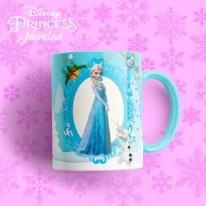 Taza Princesas navideñas de Disney