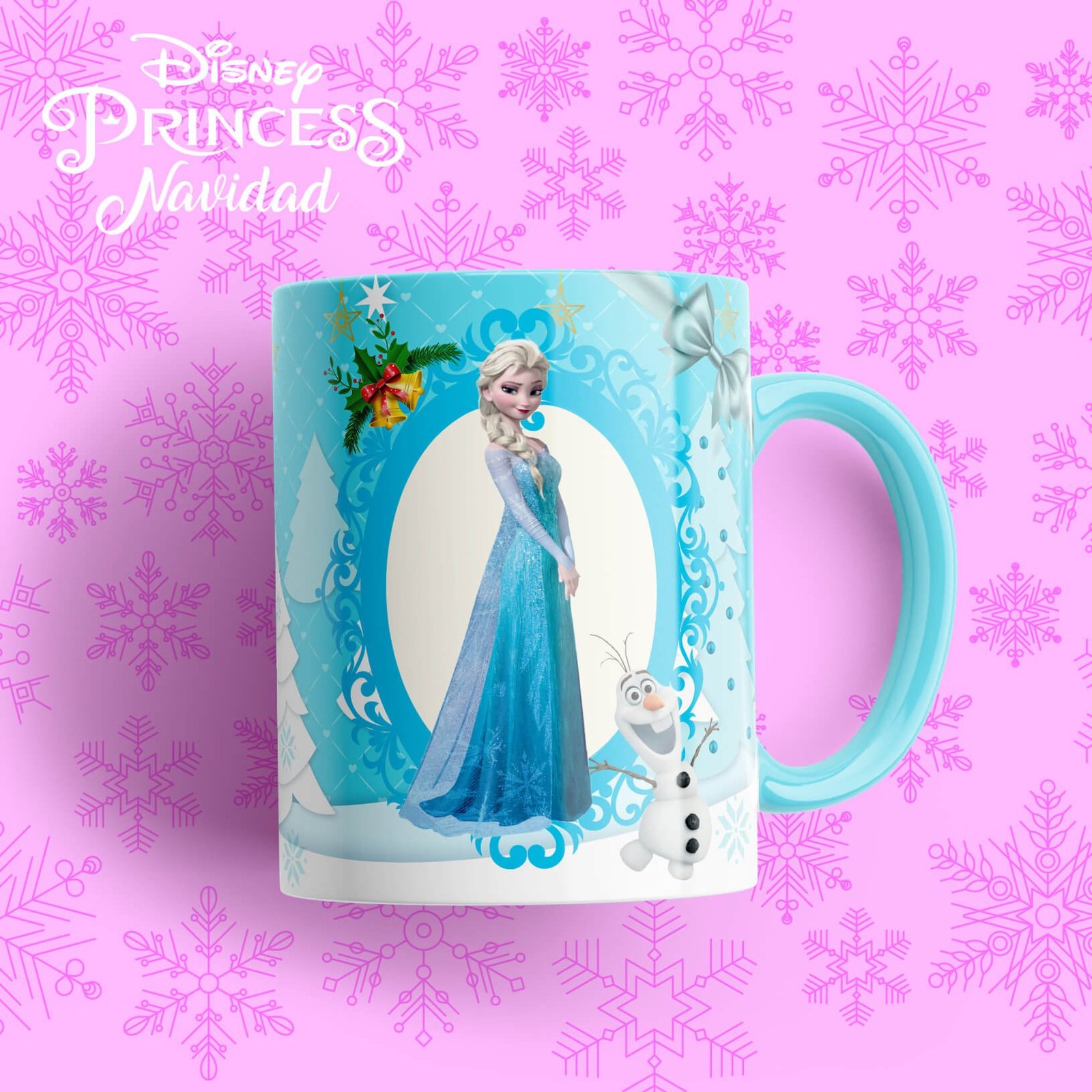 TAZA PERSONALIZADA FROZEN, TAZA DISNEY