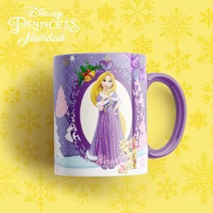 Taza Princesas navideñas de Disney | Rapunzel Navideña