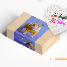 Rompecabezas Forma de Corazón Personalizado Un Regalo Único