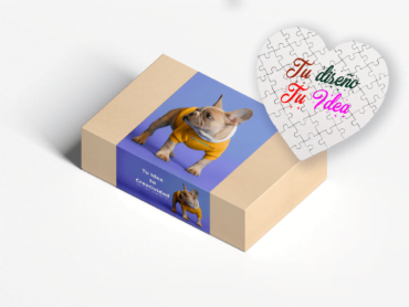 Rompecabezas Forma de Corazón Personalizado Un Regalo Único