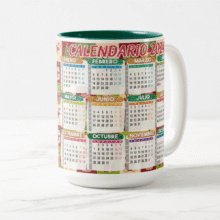 Tazas Calendario 2024 | Diseños Flork Navideños - Muñeco gruñon