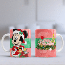 Tazas con diseños de Mickey Mouse - Diseño Mini rosa