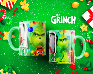 Tazas con Diseño del Grinch en Costa Rica