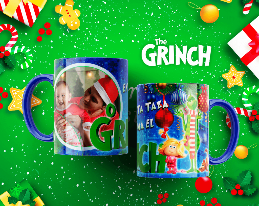 Tazas con Diseño del Grinch en Costa Rica