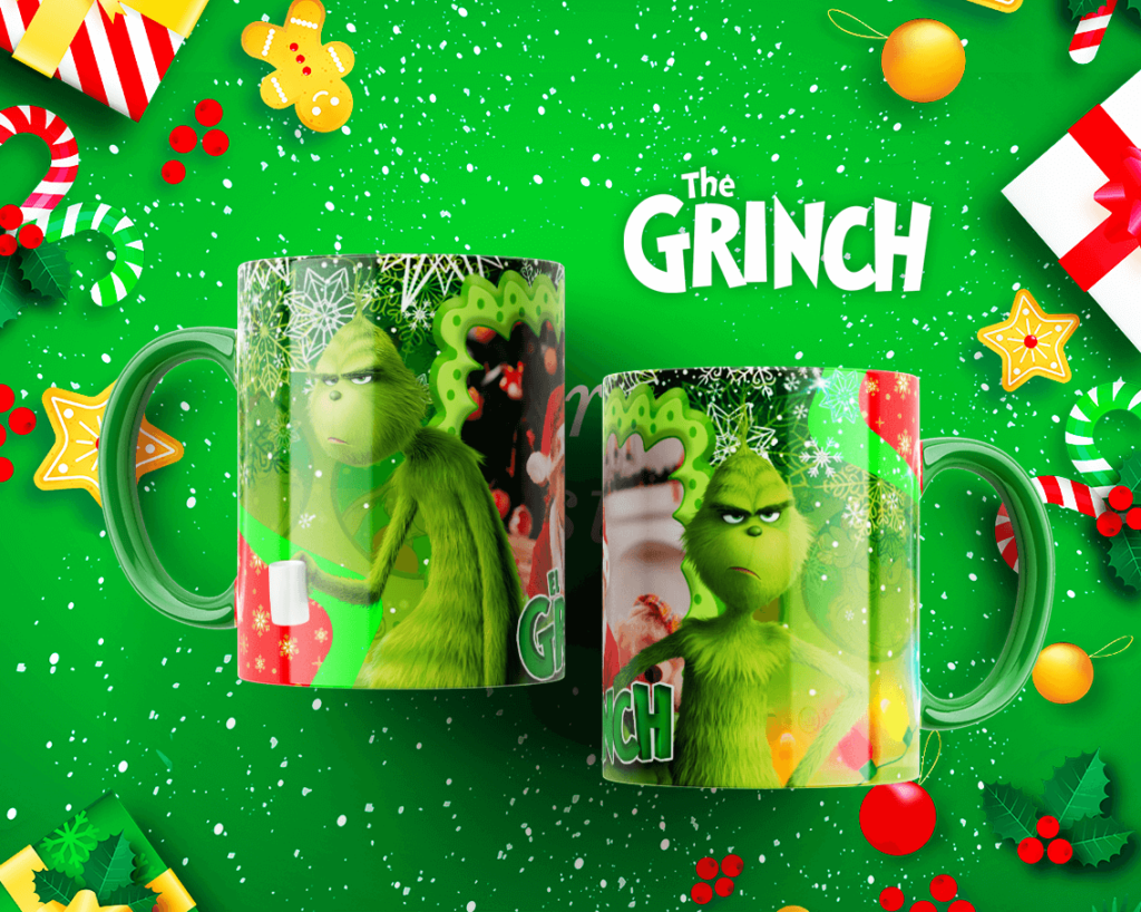 Tazas con Diseño del Grinch en Costa Rica