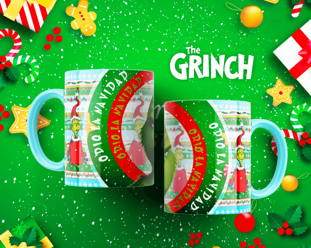 Tazas con Diseño del Grinch en Costa Rica