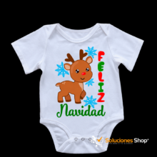 "Bodys de Navidad Personalizados de Bebé: Celebra la Temporada con Estilo Festivo"