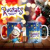 Taza diseñada de Rugrats Navidad