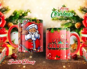 Tazas de Santa Claus