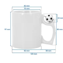 Taza de Fútbol Personalizada ¡Diseño Único para los Amantes del Fútbol (2)