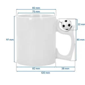 Taza de Fútbol Personalizada | ¡Diseño Único para los Amantes del Fútbol!