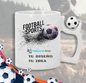 Taza de Fútbol Personalizada ¡Diseño Único para los Amantes del Fútb ...