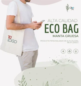 Eco Bag Bolsa Ecológica Personalizable con Logo