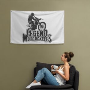 Bandera en lona personalizada 1 metro x 50 cm