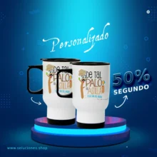Jarro Térmico Viajero Personalizado descuento especial 50%