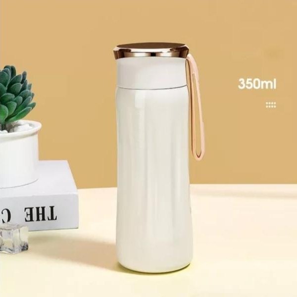 botella de agua, acero inoxidable, estilo Ins, frasco de vacío, conservación de calor, portátil, estudiantes, hombres, mujeres, diseño moderno