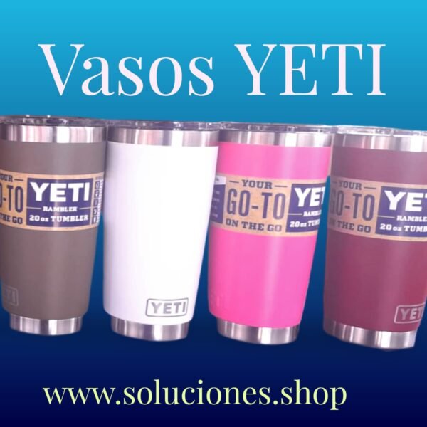 Vasos Térmicos YETI Con grabado láser