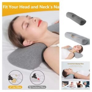 Almohada Cervical Ortopédica - Espuma Viscoelástica - Soporte Ergonómico