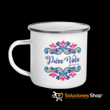 Taza 12 oz enamel personalizada | Diseño único a tu gusto