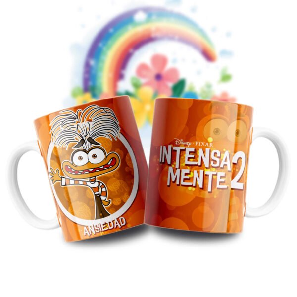 Tazas Intensamente 2, Ideal para tus Eventos Infantiles y Fiestas