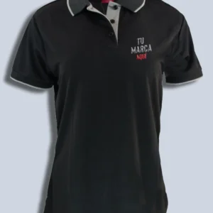 Camiseta Tipo Polo U-Waffit Hombre y Mujer con Bordado de Logo