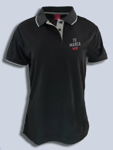 Camiseta Tipo Polo U-Waffit Hombre y Mujer con Bordado de Logo