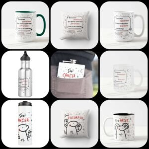 Artículos personalizados Flork - Signos del Zodiaco Tazas, Botellas y más
