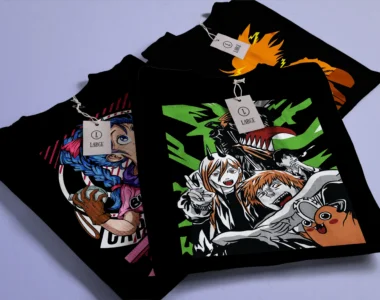 Camisa de Algodón Anime Diseño DTF Exclusivo