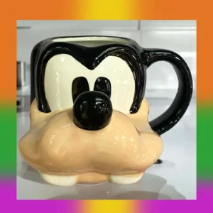 Taza con cara y forma de Goofy Taza 3D de cerámica (475 ml)