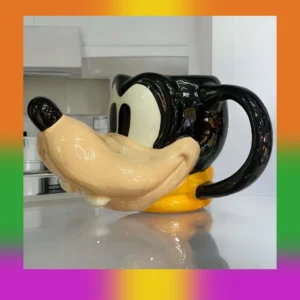 Taza con cara y forma de Goofy Taza 3D de cerámica (475 ml)